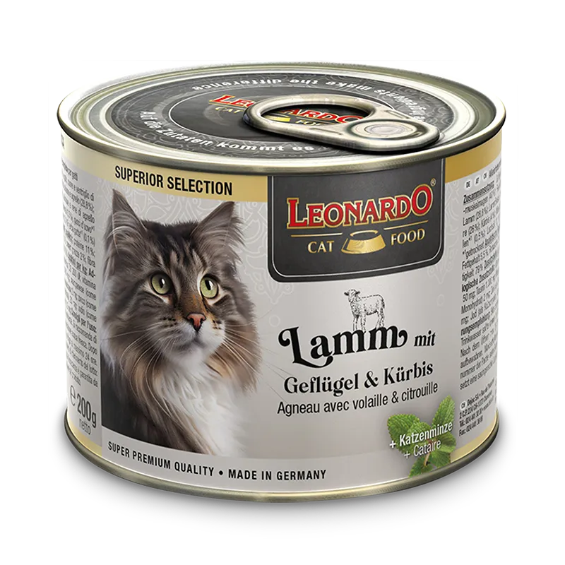LEONARDO® Lamm mit Geflügel & Kürbis